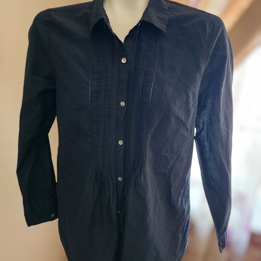 Black Button-Up Shirt